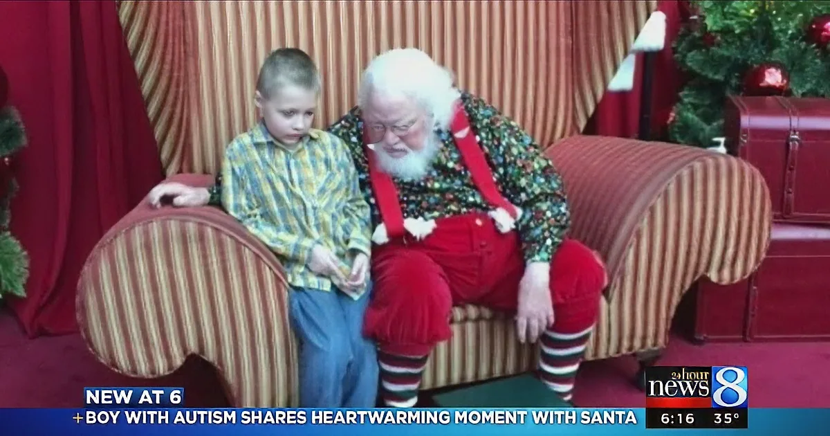 For Boy With Autism, a Few Kind Words From Santa Make It a Magical Christmas