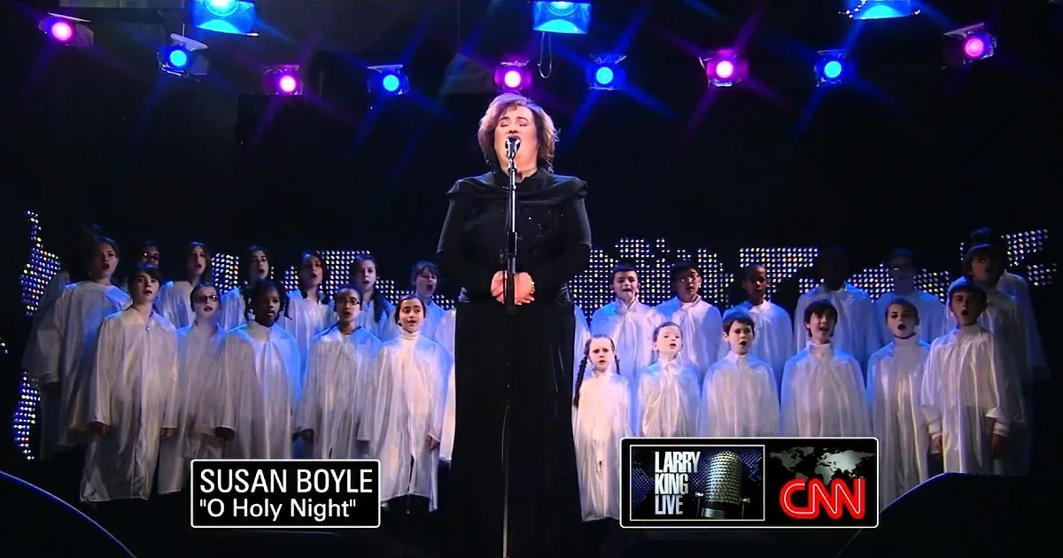 Susan Boyle Sings ''O Holy Night'' and Gives the Entire Audience Goosebumps
