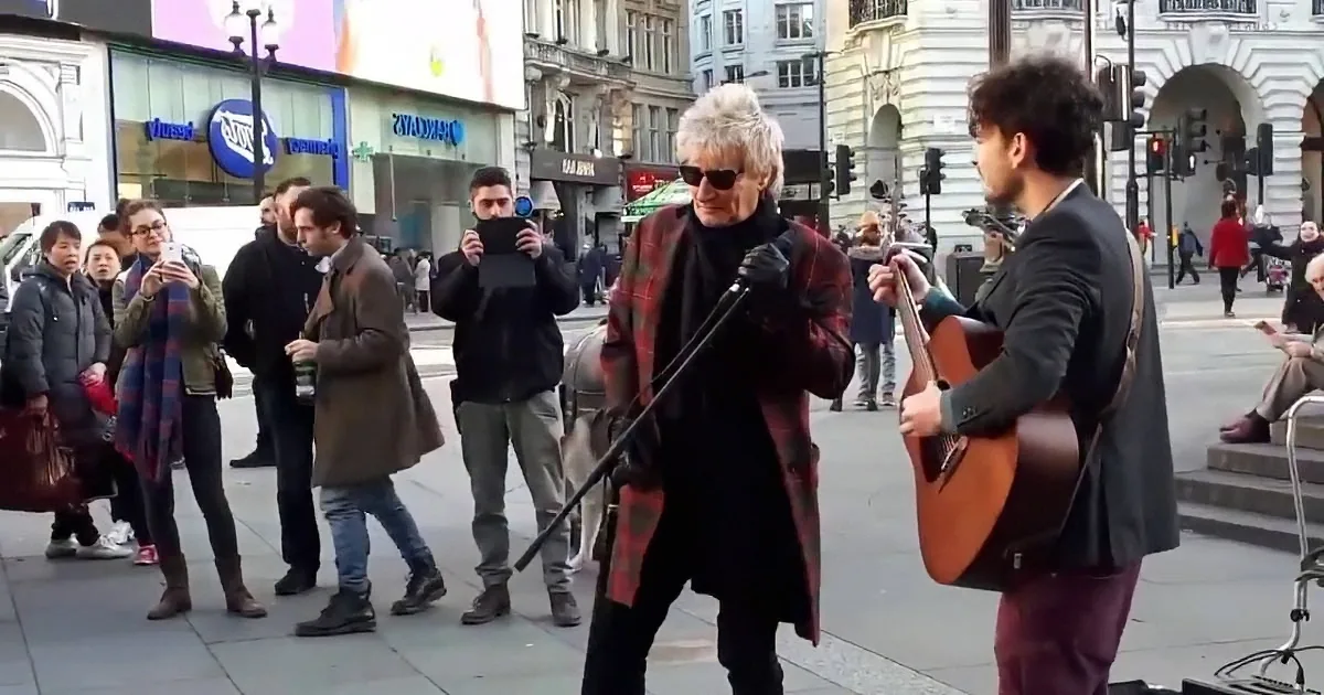 Lucky Street Musician Performs With a Surprise Guest Star