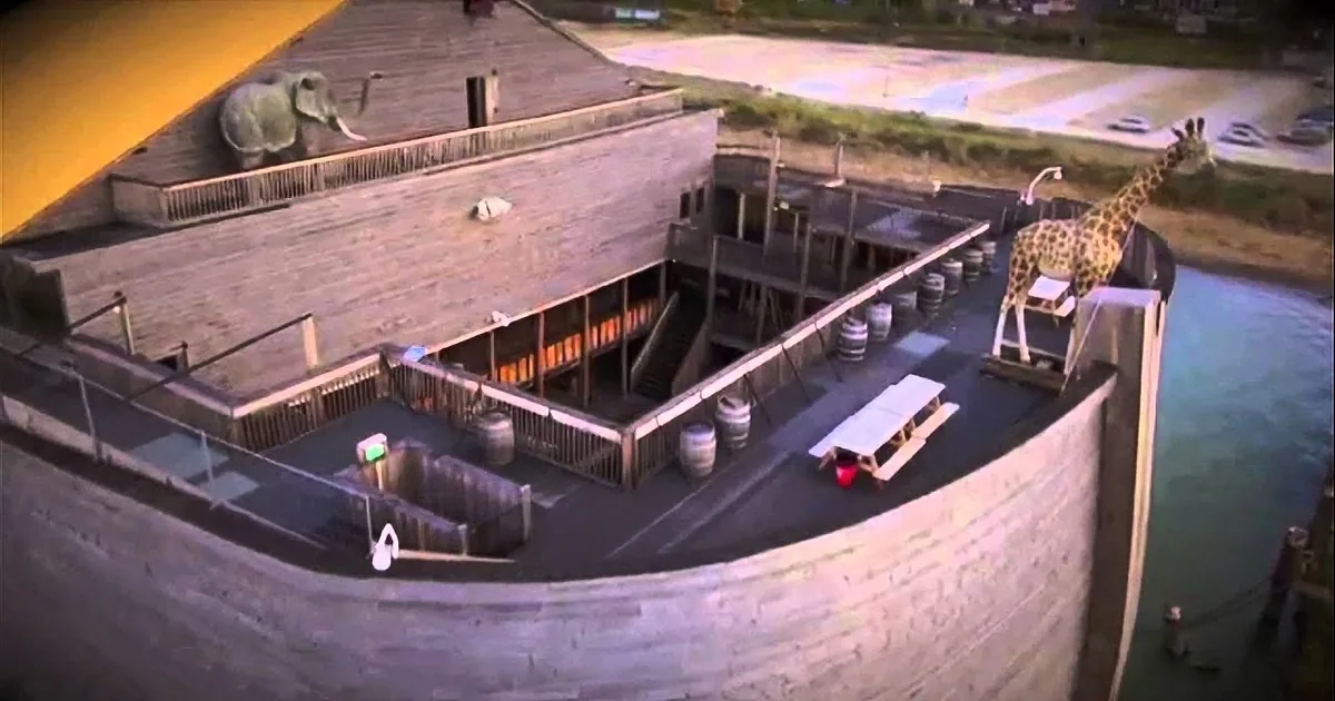 A Carpenter Spends Years to Build Noah''s Ark. Wait Until You See What''s Inside!