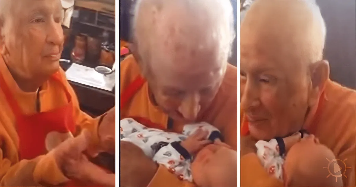105 Year-Old Meets 5 Day-Old Great-Grandson: Not a Dry Eye Anywhere