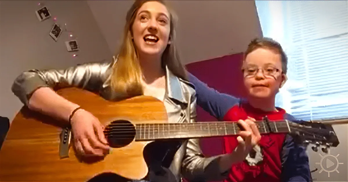 A Sister Films the Sweetest Song You Could Write to Your Little Brother. Beyond Cute.
