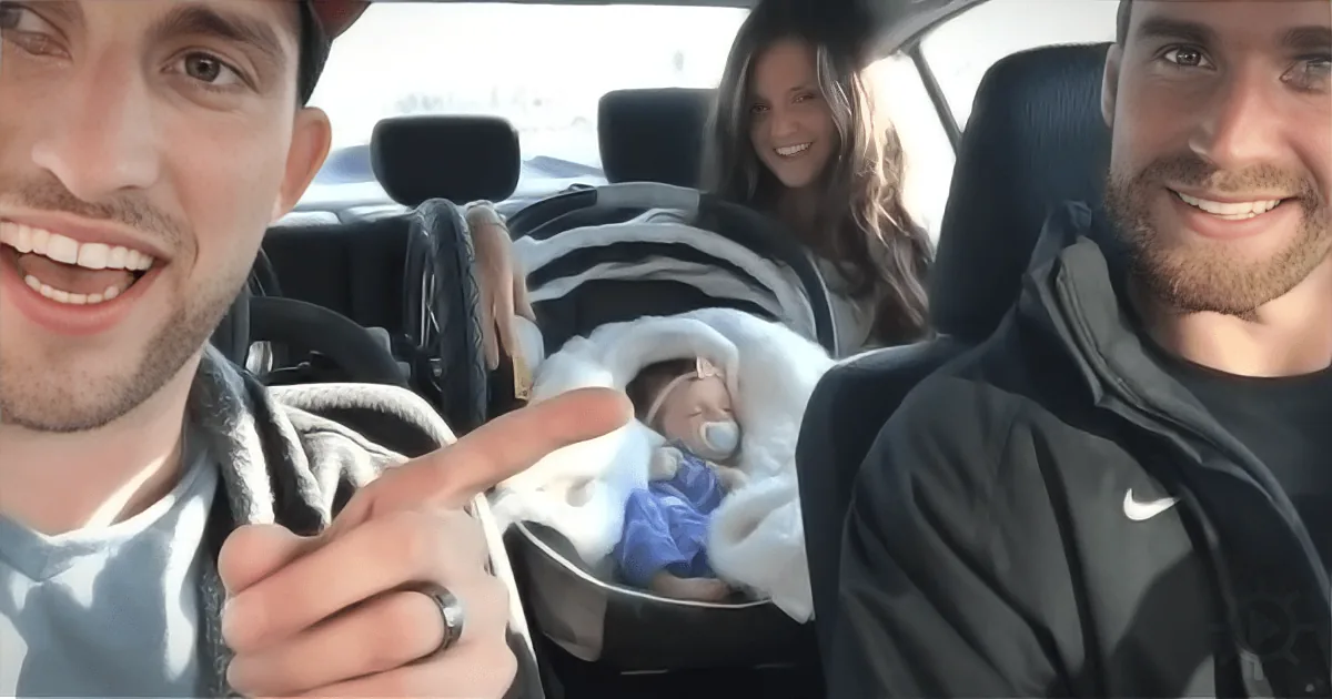 Couple Kept Pregnancy a Secret - Watch Their Family''s Reaction When They Bring Home a Baby!