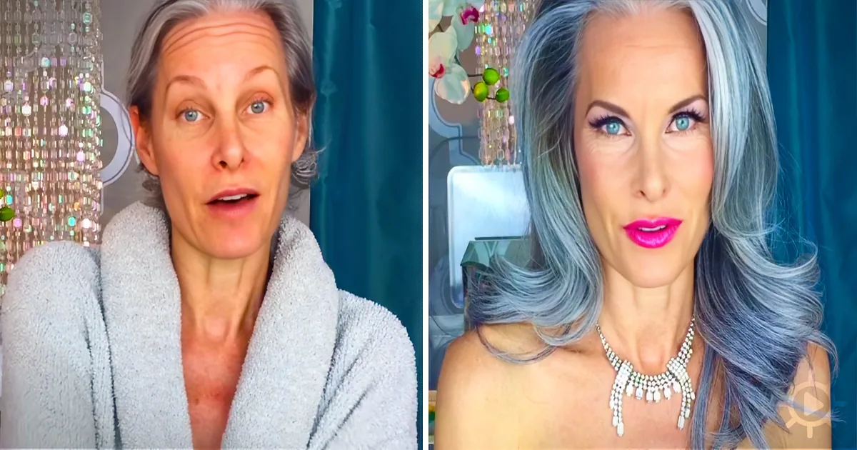 Mom Takes off Makeup for 1st Time in 50-Yrs, Shows Family Her Real Face