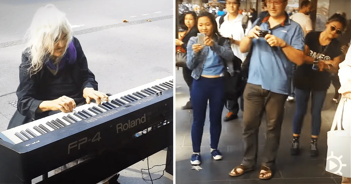 An Elderly Street Pianist Has the Internet in Tears With Her Music
