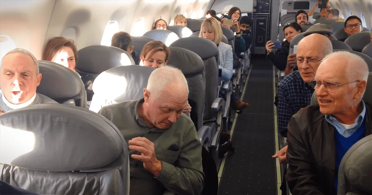 Barbershop Quartet Entertains Delayed Passengers on Flight