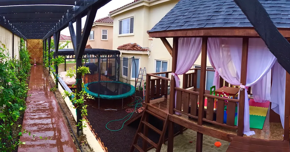 Check out How This Man Gave His Backyard an Awesome Makeover