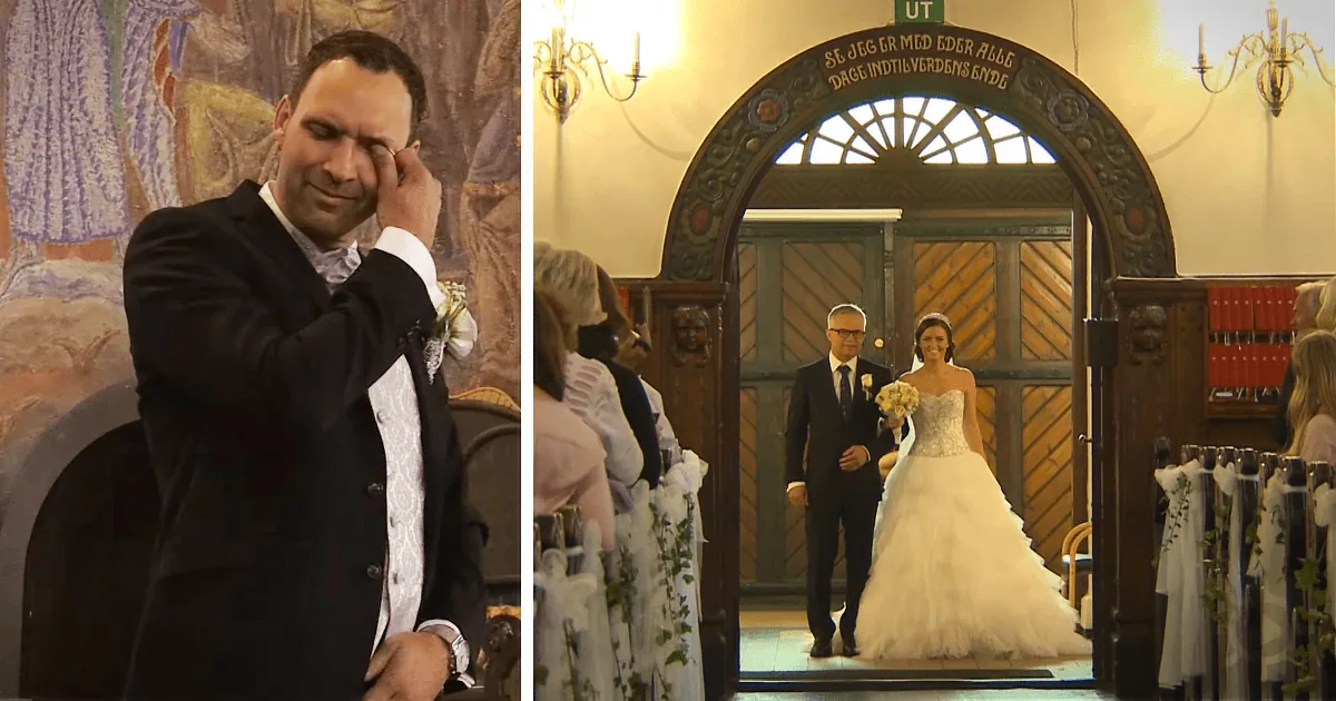 A Bride Has a Surprise in a Store - Look at What Happens When the Church Doors Open!