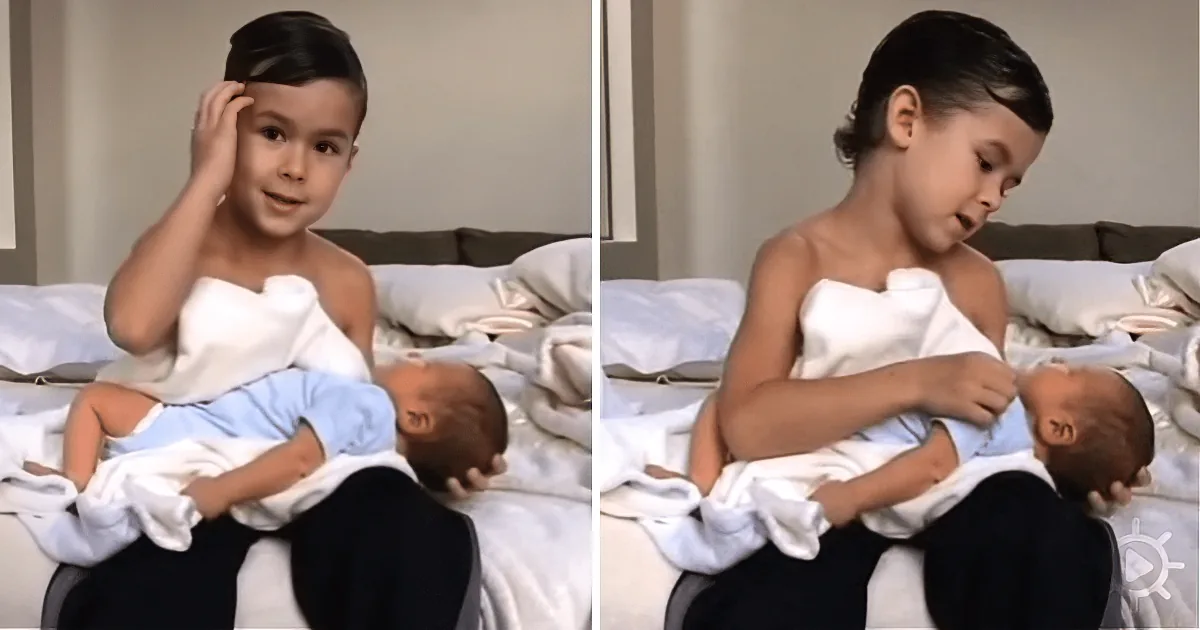 ''No One Like You: 6 Year-Old Boy''s Surprising Reaction to His Newborn Brother''