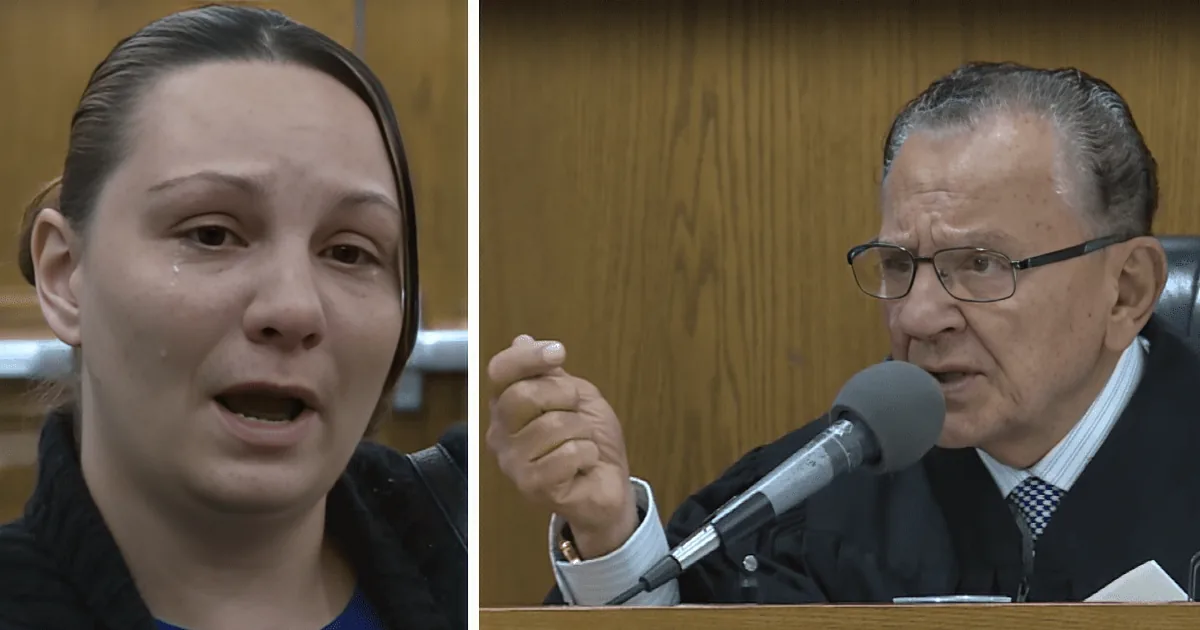 A Mom Starts Shaking and Sobbing in Court, Then Says Something That Breaks the Judge''s Heart.