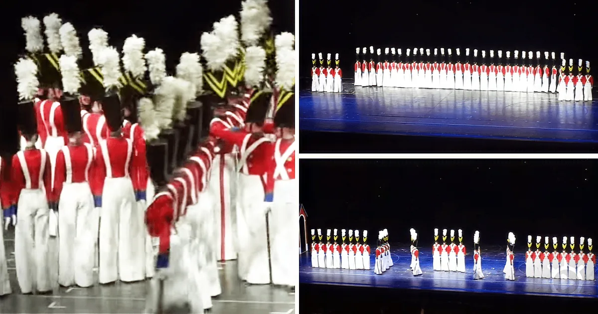 Toy Soldiers Line up on Stage in Perfect Formation. Their Next Move Will Blow Your Mind.