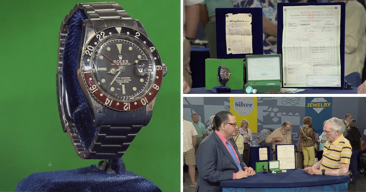 He Brings an Old Rolex to an Appraiser but Is Shocked When Told of the Price!