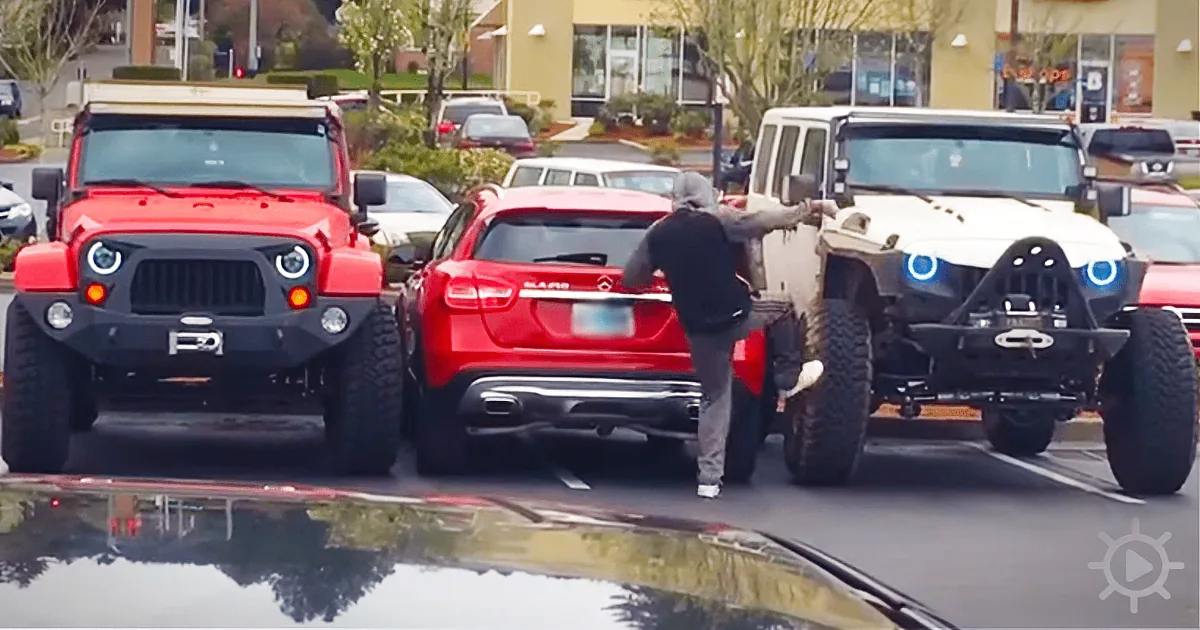 Does a Mercedes Deserve Two Spaces? Not According to the Parking Lot Avengers