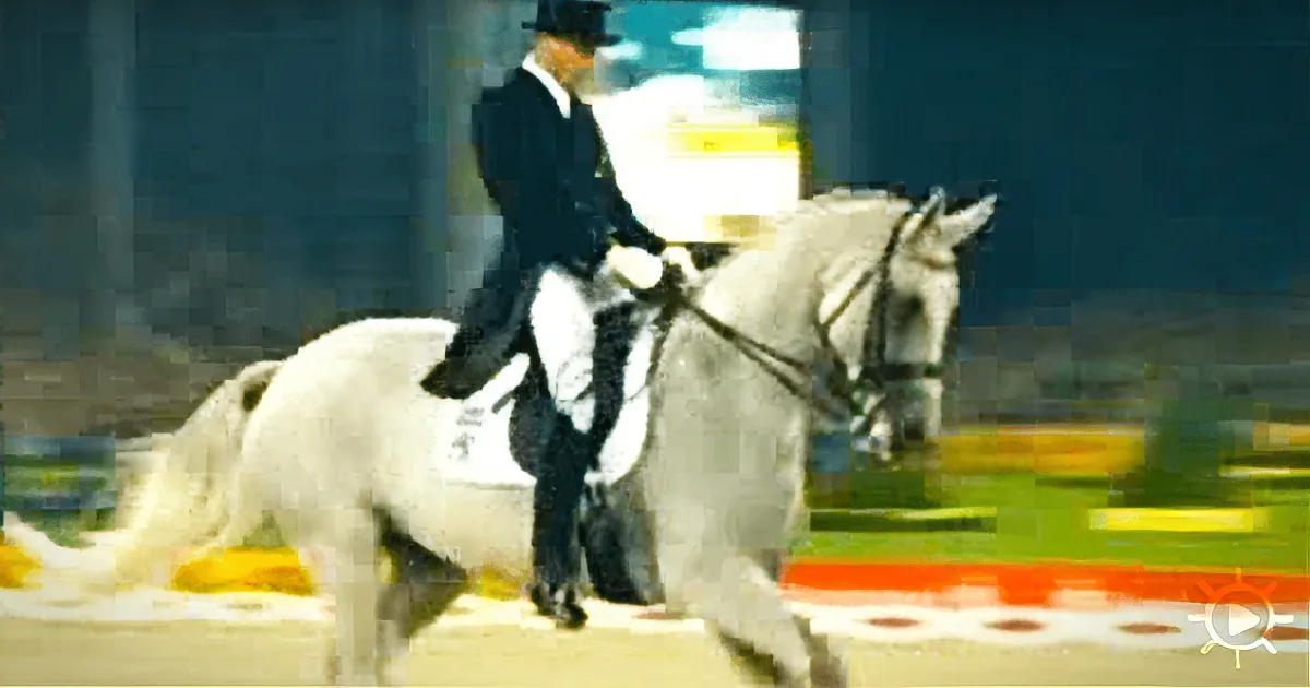 A Horse Starts Trotting to Music, but His Next Move Has the Crowd on Their Feet!