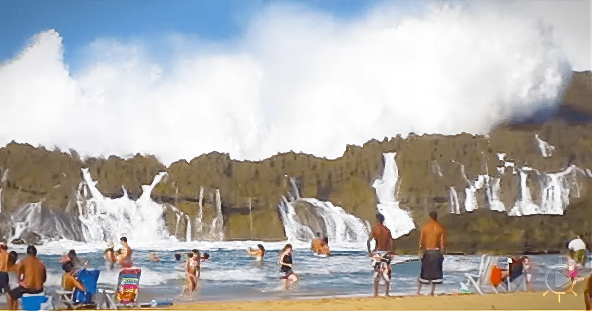 The First Time You Go to This Tropical Beach, You''ll Be Frightened