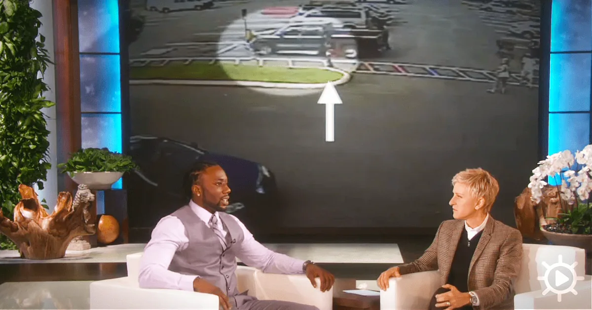 Navy Vet Saves Grandma From a Brutal Assault. Then, Ellen Tracks Him Down and Gives Him This!