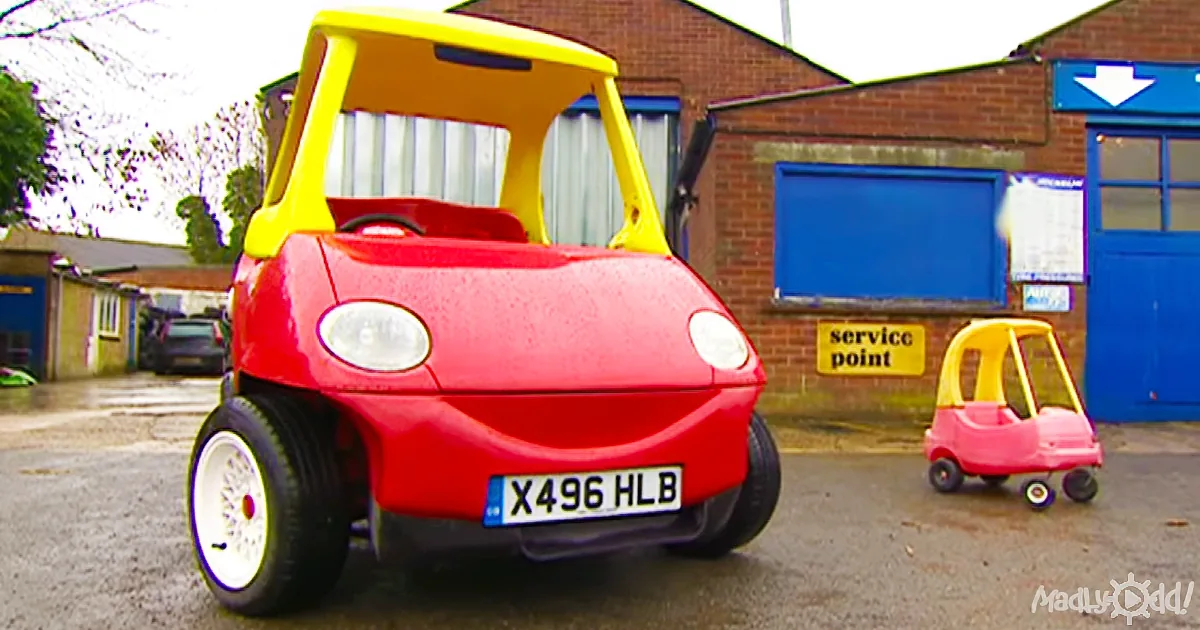 There''s an Adult Version of the Little Tykes Toy Car. It''s Legal and It Can Go up to 70 MPH!