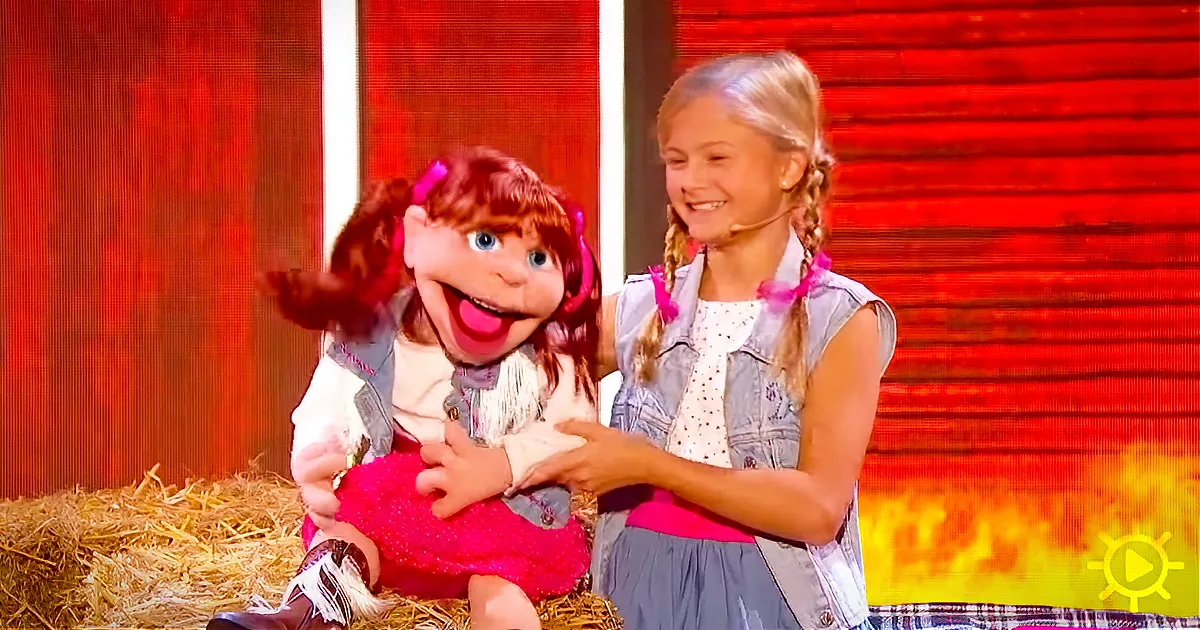 13 Year-Old Ventriloquist Astonishes Her Audience With Incredible Yodeling