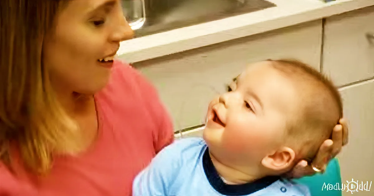 Your Heart Will Melt When You See This Baby''s Reaction When He Hears Mommy''s Voice for the 1st Time.