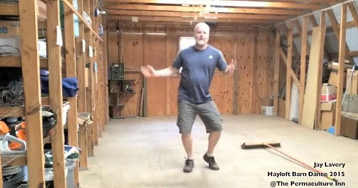 Not the Most Efficient Way to Sweep a Goat Barn, but Very Entertaining!