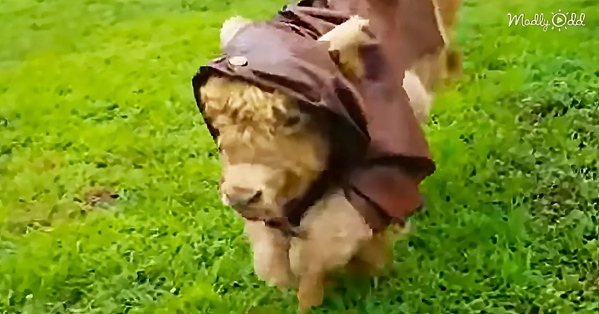 Ranching Gone to the Dogs? Abandoned Calf Has Unusual Friends