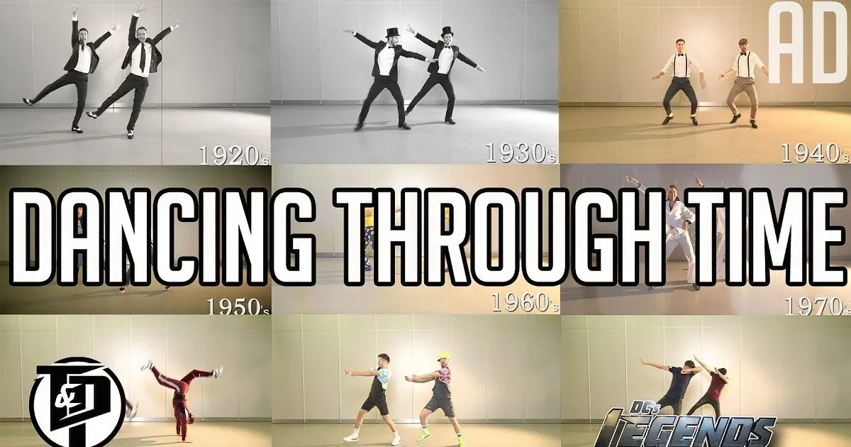 A Century of Dance in 3 Minutes: a Dynamic Duo Show Us All the Moves