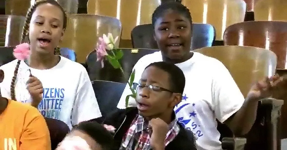 Heartfelt Tribute by Student Chorus Moves Teacher to Tears