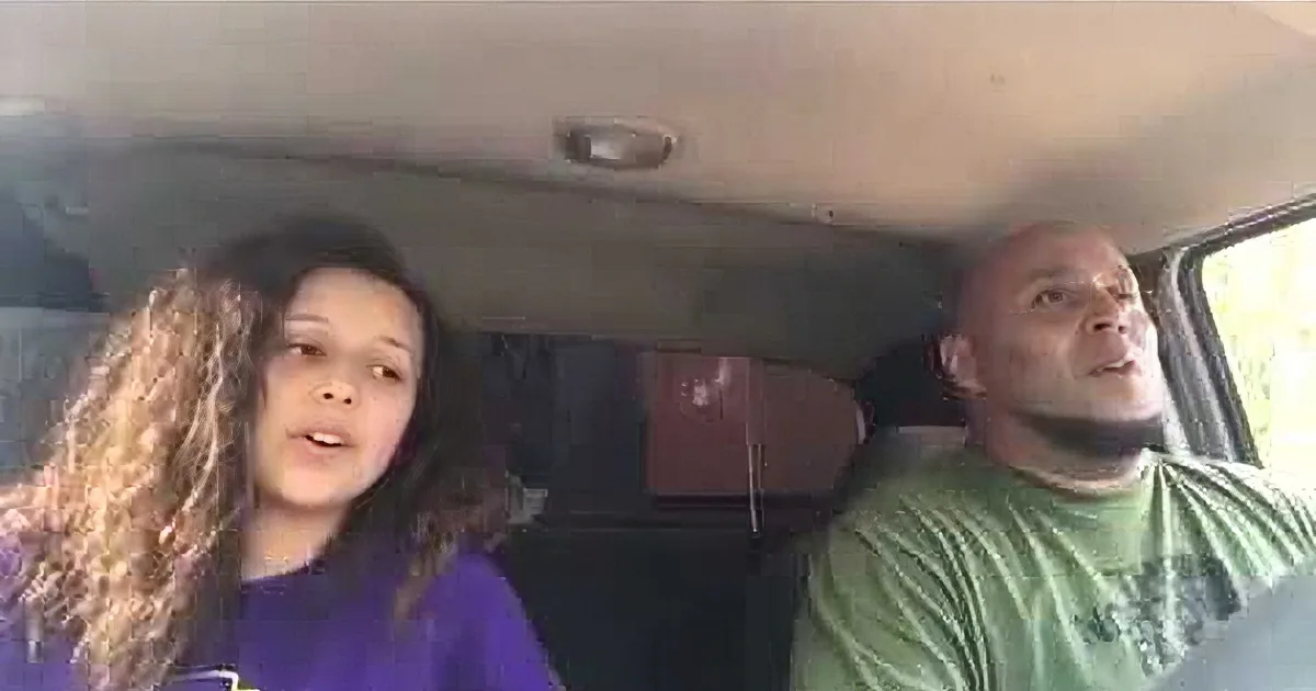 Dad and Daughter Turn Pickup Truck Cab Into a Concert Venue