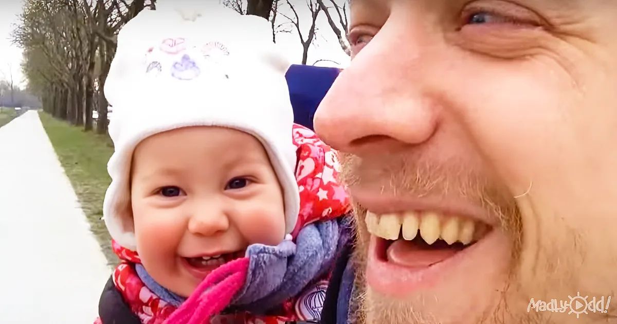 Dad Wants Her to Call Him ''Papa,'' but Baby Has Another Answer in Mind