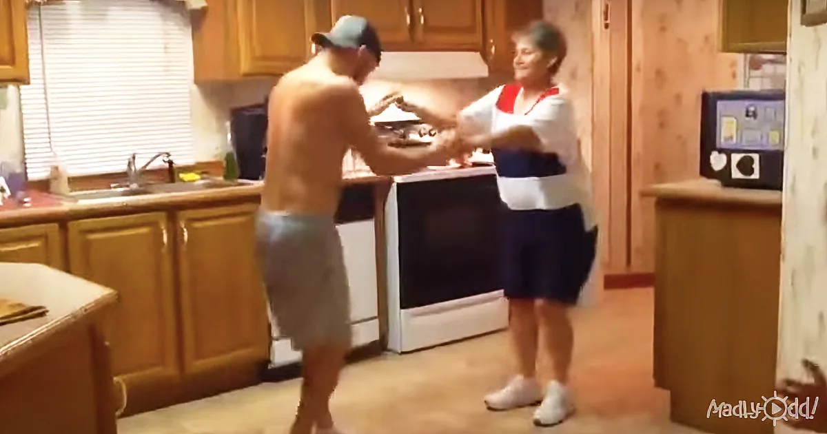 This Mom and Son Dance Is Fantastic - This Is What They Do in Louisiana When They Can''t Sleep!