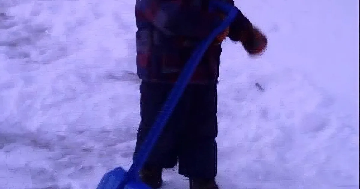 4-Year-Old Is Tired of Shifting Snow, Has a Hilarious Discussion With Jesus and Asks for Some Help
