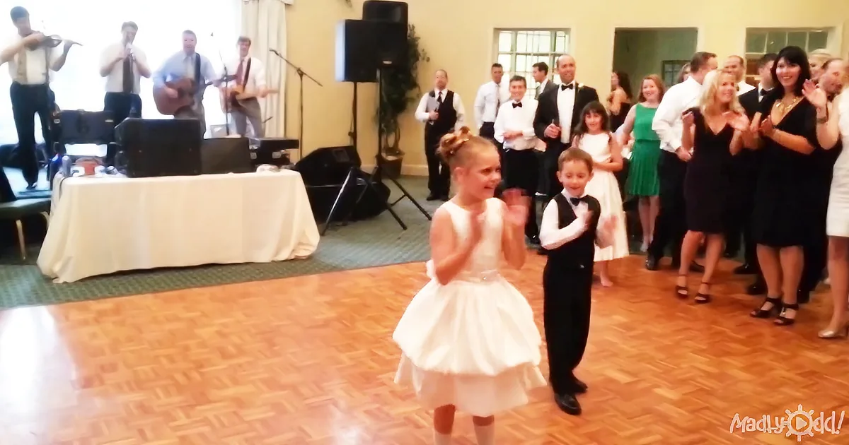 Baby Brother Joins Sister at Irish Wedding. but Watch Who Joins Them at the End to Steal the Show