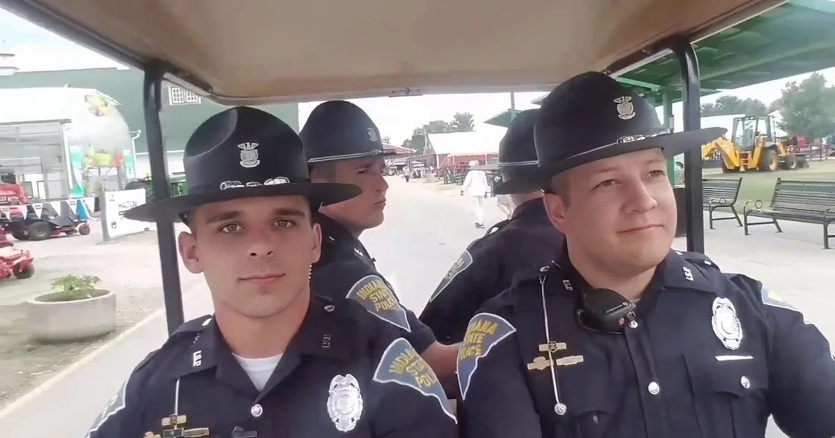 The State Troopers Return, This Time Lip Syncing ''The Boys Are Back in Town''