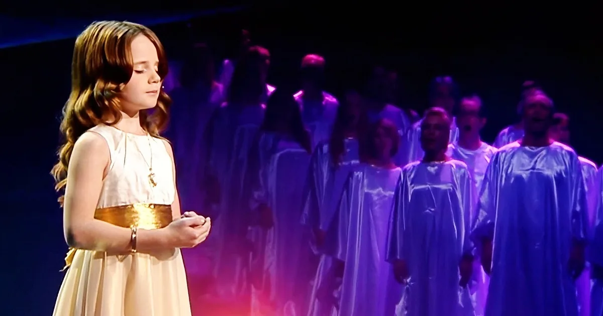 Little Girl Prepares to Sing the ''Most Difficult'' Song in the World