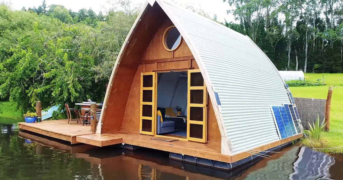 Coolest Lake Cabin Ever, Take a Peek Inside