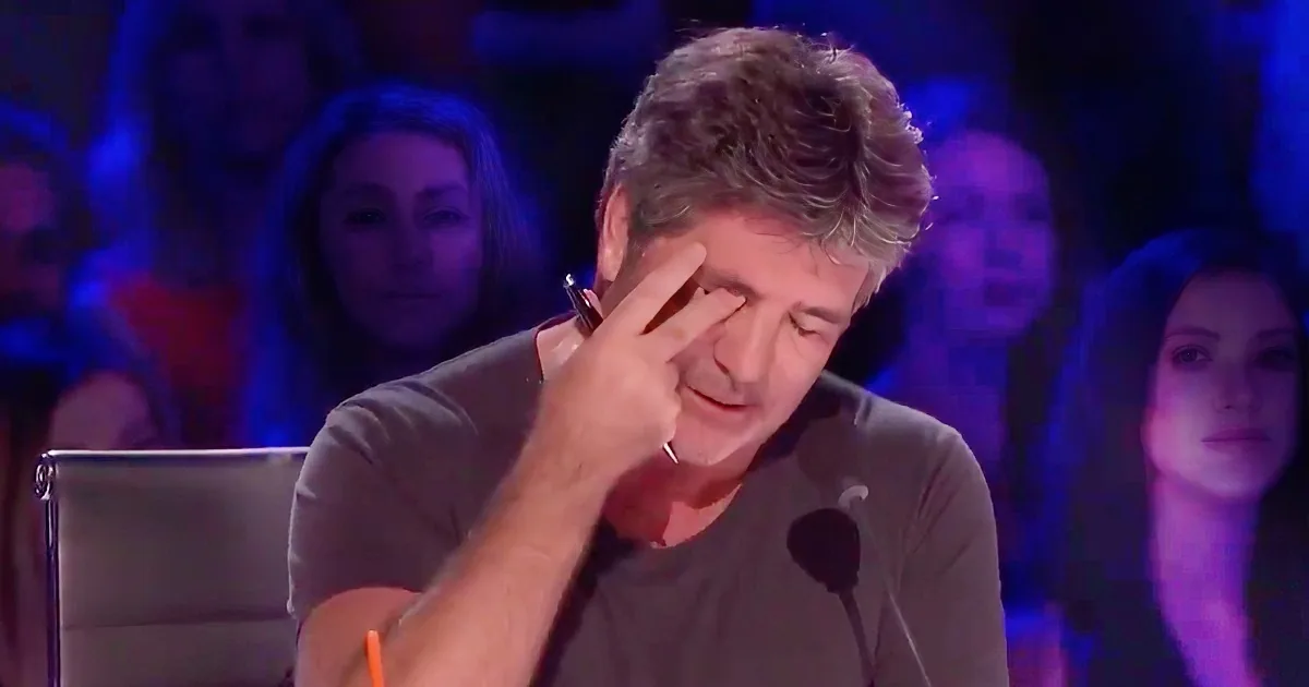 His Voice Is so Emotional That Even Simon Begins to Cry