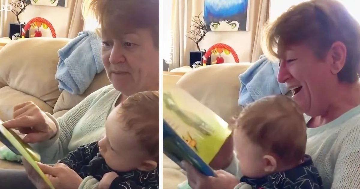 Hilarious Video of Grandma Goes Viral Reading ''The Wonky Donkey''