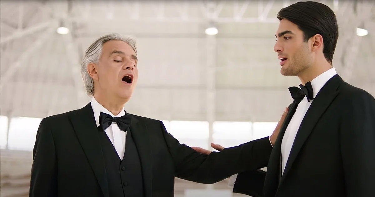 Andrea Bocelli & Son Are Back for Disney''s Christmas Hit -- I Cannot Wait to Watch This Film!