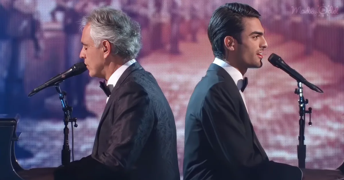Andrea Bocelli and Matteo Bocelli Sing on DWTS