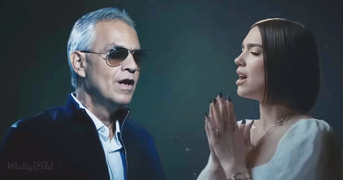 Andrea Bocelli Duet with Dua Lipa