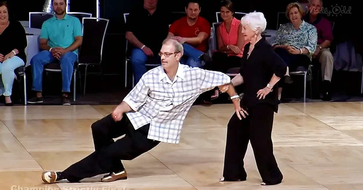 Crowd Is Curious When Seniors Take the Dance Floor, Bring Everyone to Their Feet With 'Impossible' Dance
