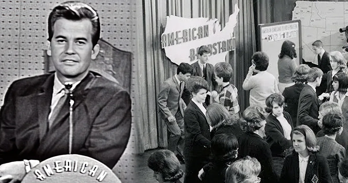 It's 1964. Dick Clark Sets the Stage and All the Kids on 'American Bandstand' Are Dancing to the Dovells' 'Bristol Stomp'