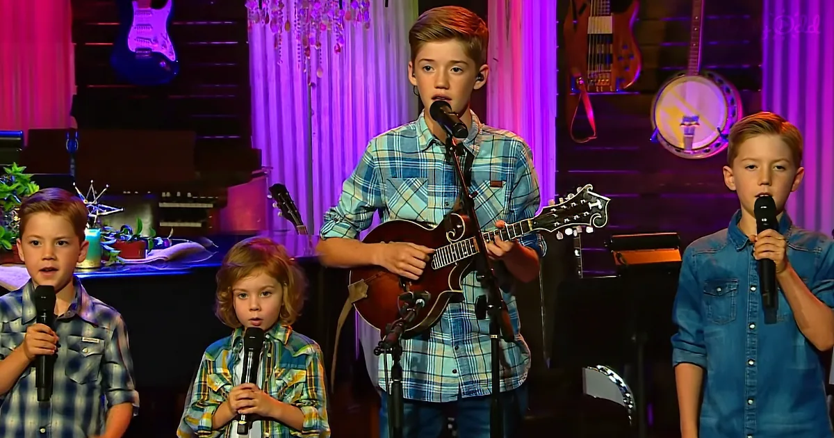 Country Legend's Four Sons Take the Stage, but It's Their Song Choice That's Winning Everyone's Hearts