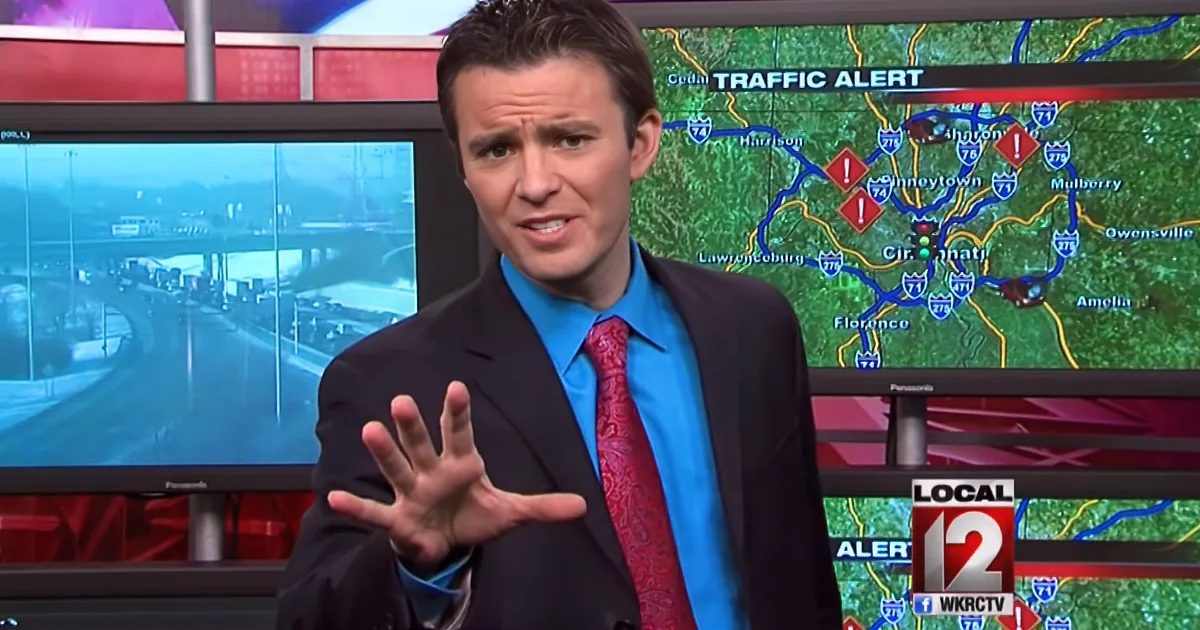 On a Bad Winter Day, This Weatherman''s Warning Should Be Seen by Everyone. Pass It On.