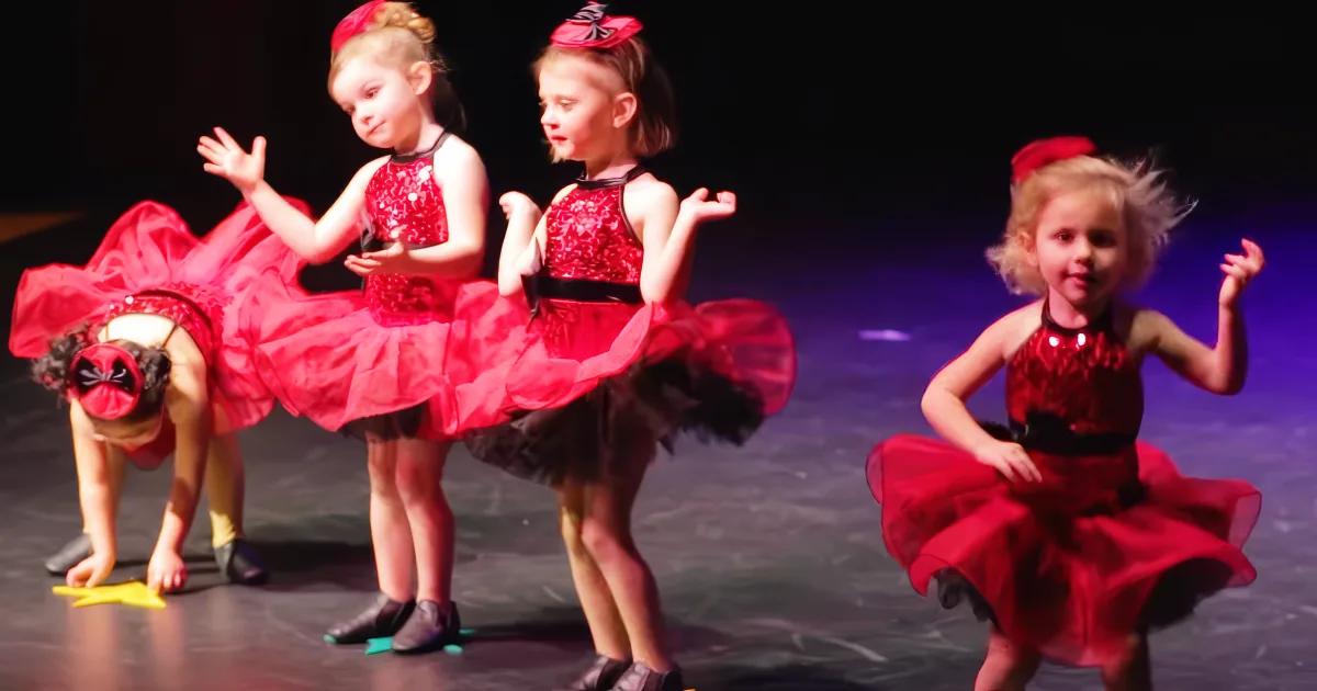 Cute dance recital