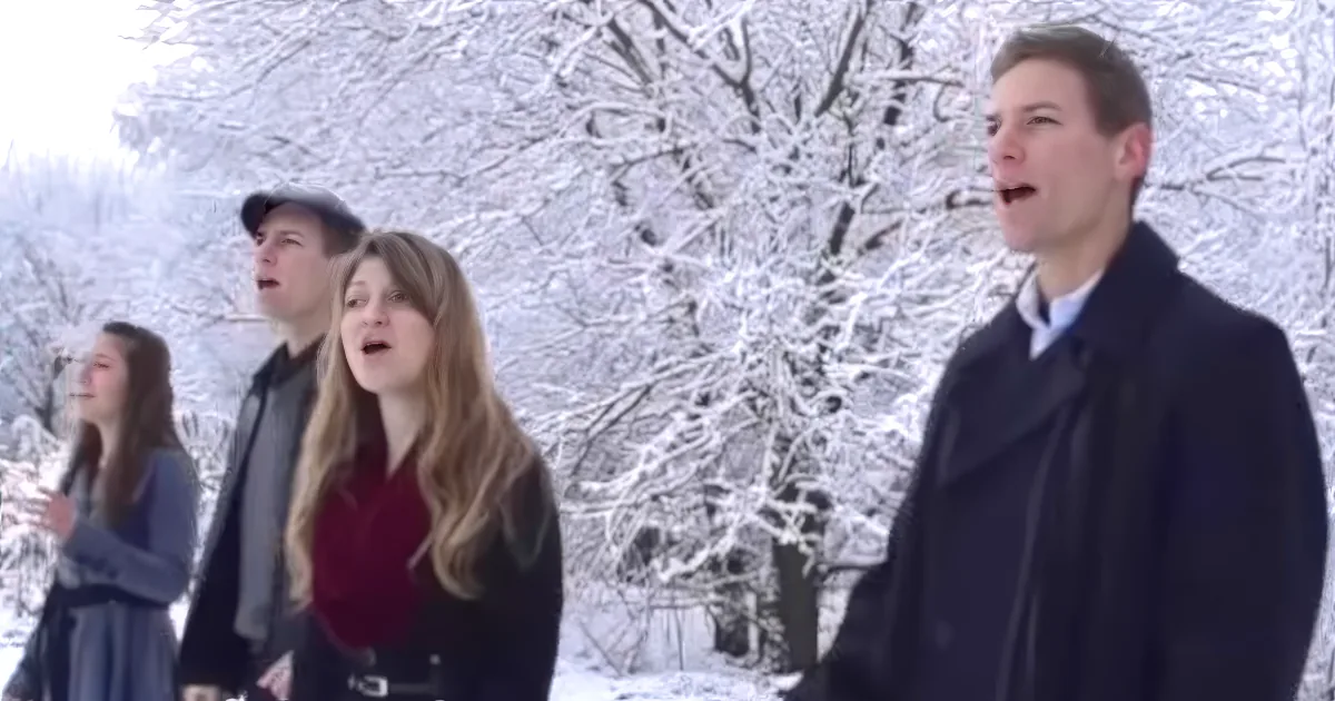 Siblings Sing Christmas Classic