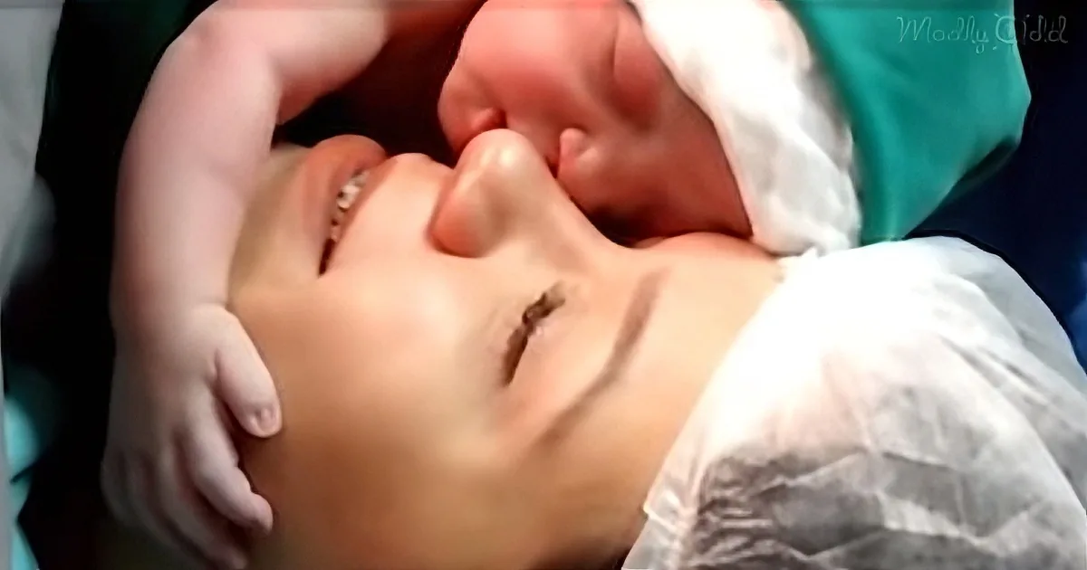 Mom Holds Newborn for First Time, but Her Baby Doesn''t Want to Let Go