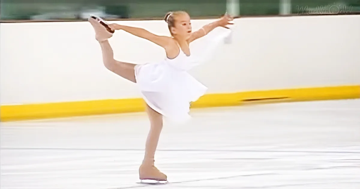 7-Year-Old Figure Skater Floors Fans With Startling Routine Years Beyond Her Years