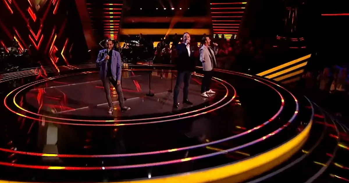 Construction Workers Perform Sinatra Classic 'Luck Be a Lady'on 'The Voice UK'