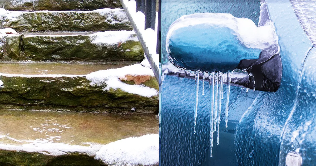 This Works Like a Hot Knife Through Butter to De-Ice Your Windows & Walkways